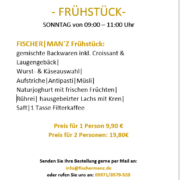 Frühstück neu 2021 sonntag