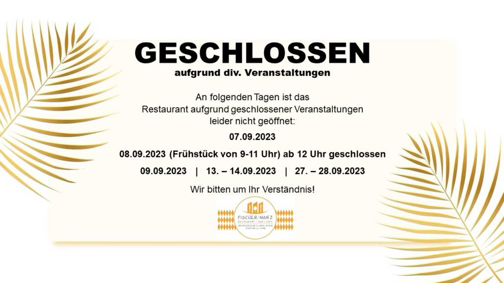 Geschlossen_September 2023